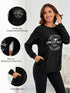 Umstands- & Still-Sweatshirt Oversized mit verdecktem Reißverschluss